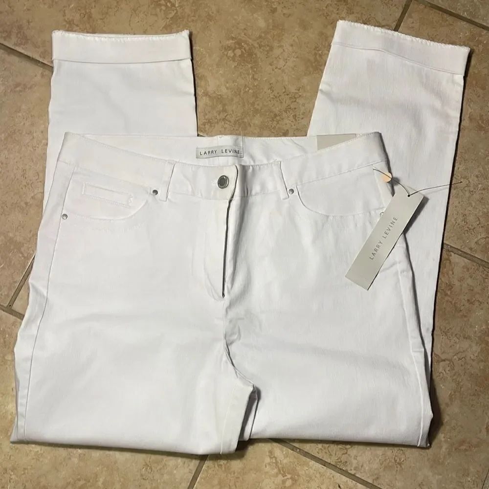 White Larry Levine pants